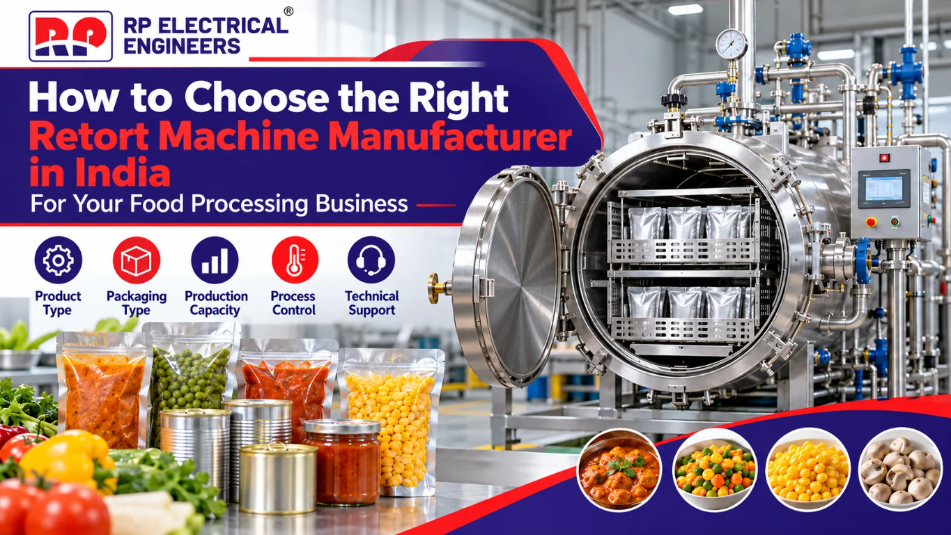 How to Choose the Right Retort Machine Manufacturer in Pune